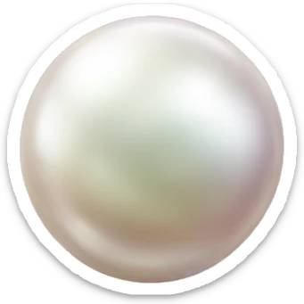 Pearl stone  sticker