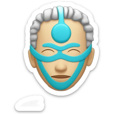 Simbolo fisioterapia  sticker