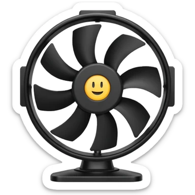 Gaming pc cabinet tab fan sticker