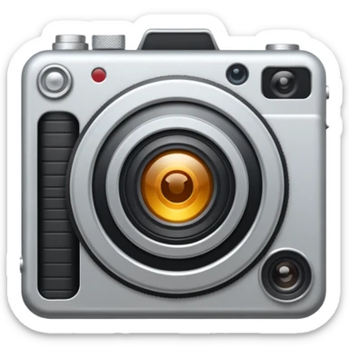 create a camera shutter emoji sticker