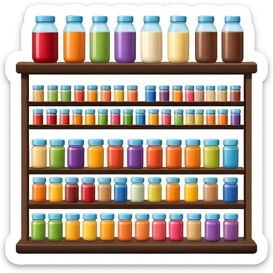 suplement bar sticker