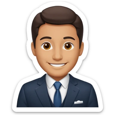 Antonio Recio the character from the series "La que se avecina" sticker