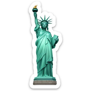 Statue of Liberty sticker