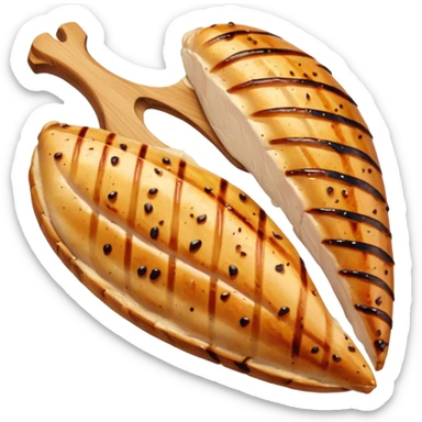 one Grilled Chicken breast sticker