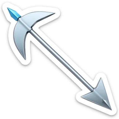 simple thin arrow sticker