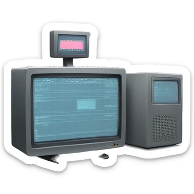 Computer monitoring sticker