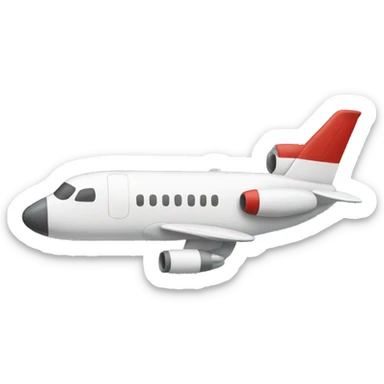 Airplane sticker