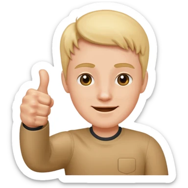 thumbs up but with 9 thumbs sticker