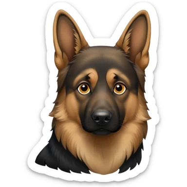 A German Shepherd Dog sticker