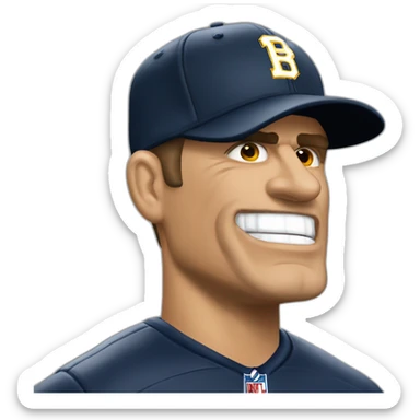jim harbaugh cheating sticker
