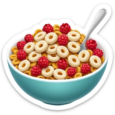 Cereal RED UNIDOS Flavor sticker
