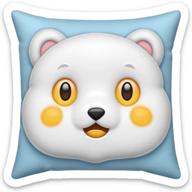 Pillow sticker