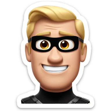 Pixar Mr Incredible  sticker