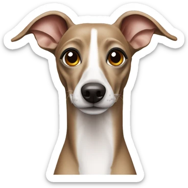 Italian greyhound dog sticker