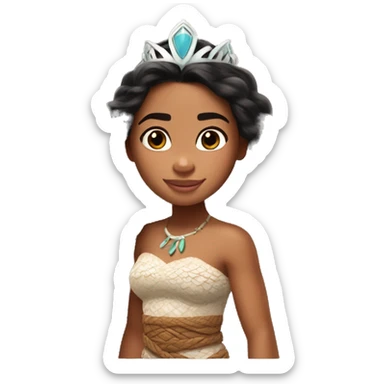 Princess Moana  sticker