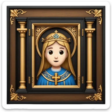 catholic confessional sticker