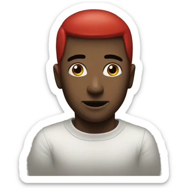 large cover of album whole lotta red sticker