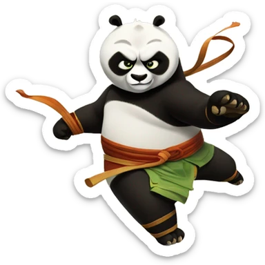 Li Kung Fu Panda sticker