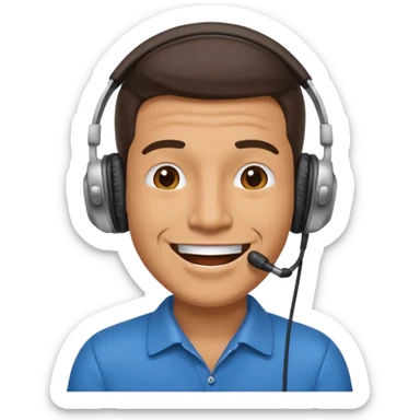 radio guy censored mouth sticker