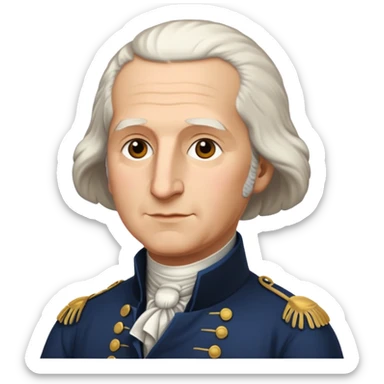 George washington sticker