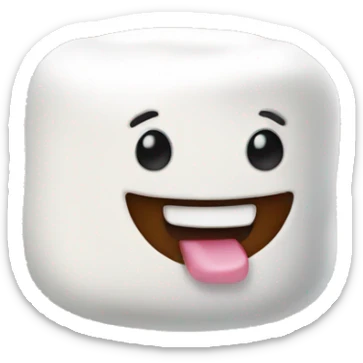 Marshmallow  sticker