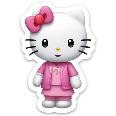 hello kitty sticker