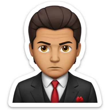 mafia leader sticker