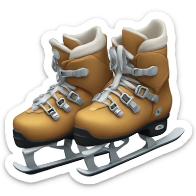 shaky ski boots sticker