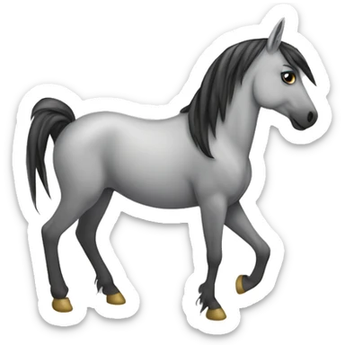 Licorne pur-sang arabe sticker