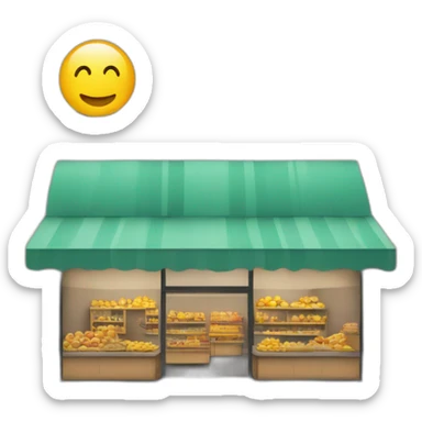 Le Magasin action sticker