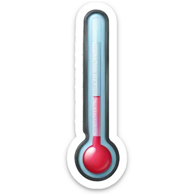thermometer sticker