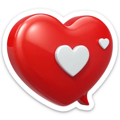 heart, comment and send sticker
