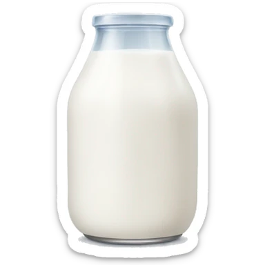 Milk sticker