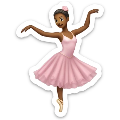 Bailarina de danza clásica  sticker