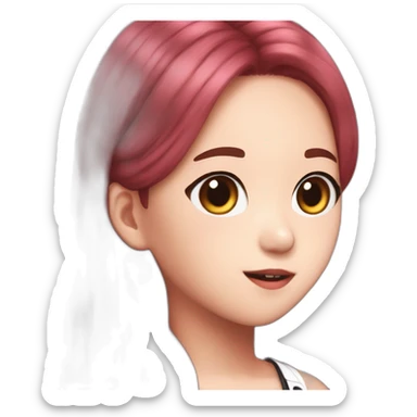 Blackpink Kim jisoo singer sticker