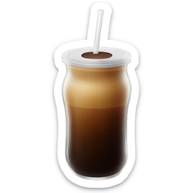 cold brew coffee WB.coffee sticker