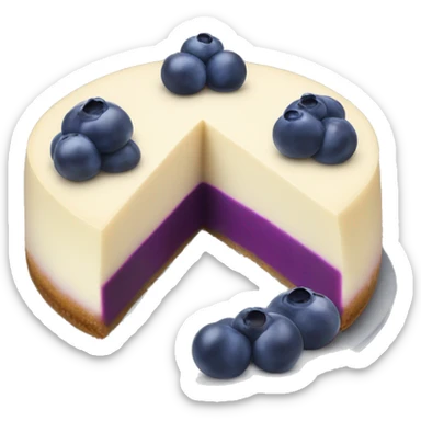 Blueberry Cheesecake  sticker