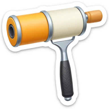 paint roller sticker