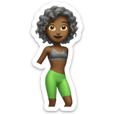 surfer girl  sticker