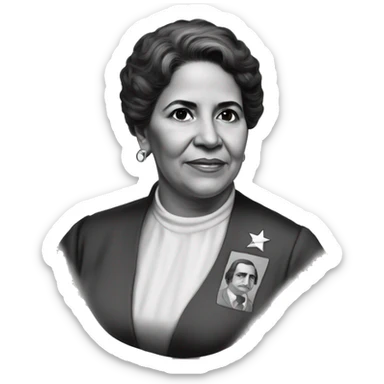 Mariana Bracetti Cuevas was a patriot and leader of the Puerto Rico independence movement. sticker
