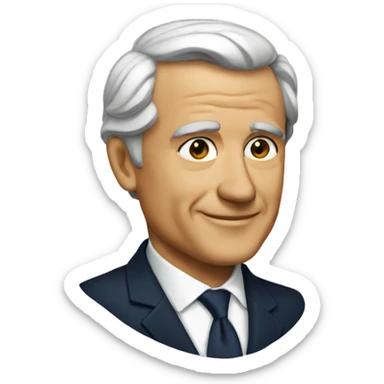President of France sticker