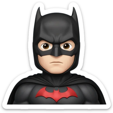 Bat man sticker