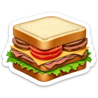 roast beef sandwich sticker