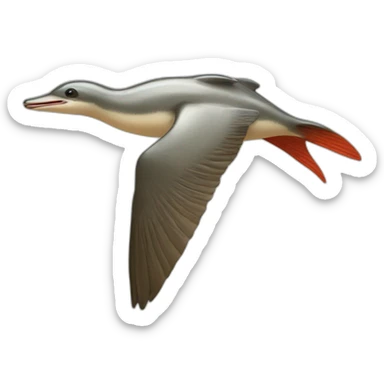 dauphin moulin sticker