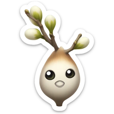 pussy willow sticker