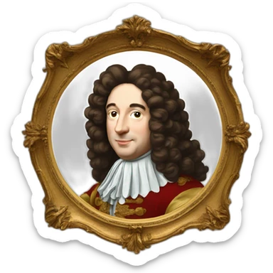 Louis XIV sticker