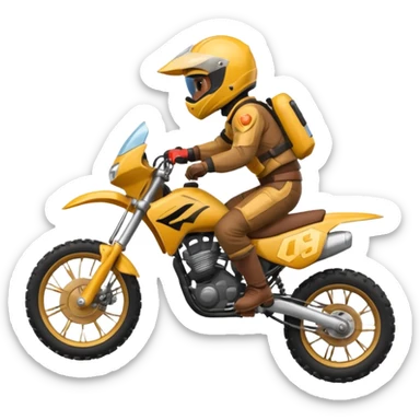 Motocross sticker