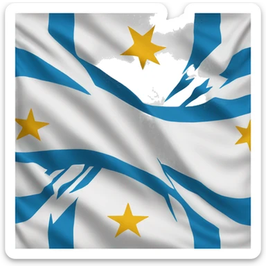 Bandera de Galicia sticker