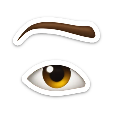 nariz con anteojos sticker