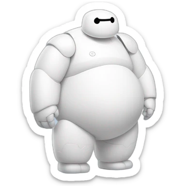Disney's Baymax sticker